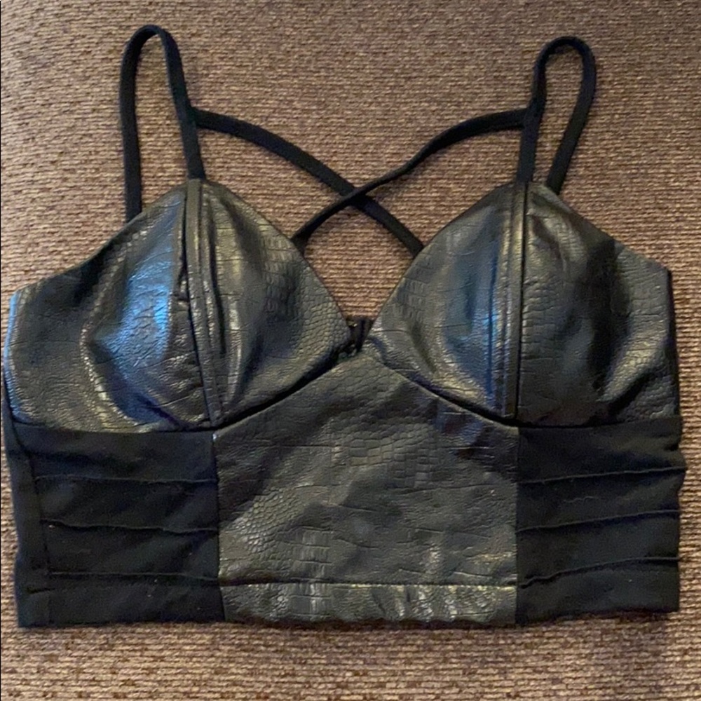 Black Bralette/Crop